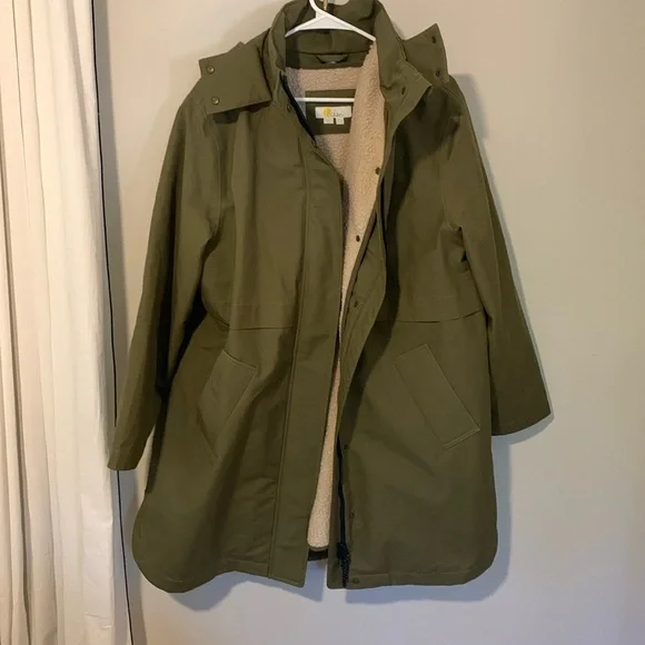 Boden Jackets Coats Boden Waterproof Borg Lined Parka In